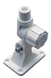 Sea-Dog Line - White Adjustable Antenna Base - 1/4" Fastener - 3291001