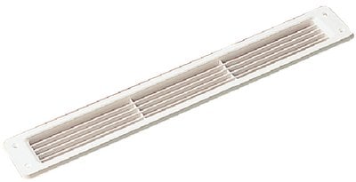 Sea-Dog Line - Louvered Vent - White - 2-5/8" x 17-1/2" - 3372101