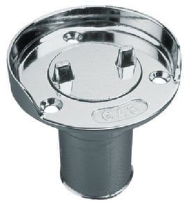 Sea-Dog Line - Chrome Zinc Gas Fill With Splash Guard - 3517501