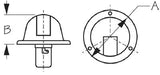 Sea-Dog Line - Vertical Mount Side Lights, 1 pr. - 4001601