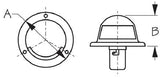 Sea-Dog Line - Horizontal Mount Side Lights, 1 pr. - 4001651