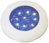 Sea-Dog Line - White Finish Blue LED Plastic 3 Lumens Courtesy Light #6 Fastener - 4016471