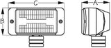 Sea-Dog Line - Fiberglass Nylon & Stainless 55 Watt 4.58 Amp 12V Docking Light - 405510