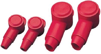 Sea-Dog Line - PVC Terminal Cap Red (8-2 ga.), Pair - 4151941