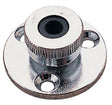 Sea-Dog Line - Chrome Brass Cable Outlet, 1/4" - 4260401