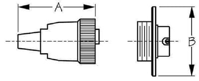 Sea-Dog Line - Polarized 4-Pin Electrical Connector - 4262341