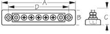 Sea-Dog Line - Screw Terminal Buss Bar - 4267101