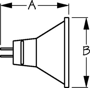 Sea-Dog Line - MR16 Halogen Bulb With Reflector - 4418161