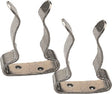 Sea-Dog Line - SS Boat Hook Clips, 1" - 1-1/4", pr. - 4911361