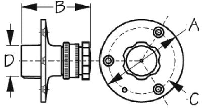 Sea-Dog Line - Stainless Fresh Water Inlet - 5131101