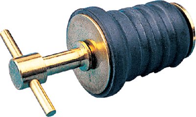 Sea-Dog Line - Brass Tee Handle Drain Plug - 1" - Bulk - 520080