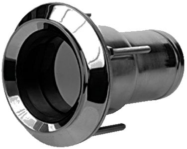 Sea-Dog Line - Exhaust Thru Hull Cast 316 Stainless Includes Stainless Flap with Rubber Seal - 521125