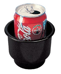 Sea-Dog Line - Flush Mt Drink Holder Combo Black - 588060