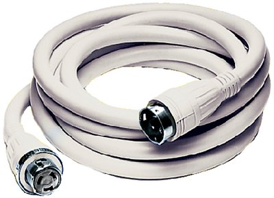 Hubbell - 50A 125/250V Vinyl Jacketed Pre Wired 50' Shore Power Cable Set - HBL61CM52W