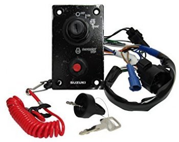 Suzuki - Ignition & Stop Switch Panel Assembly - 2005 and Newer Outboard Models - 37100-96J27