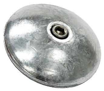 B&S anodes - Rudder Zinc 3" Dia. - BSM3RB