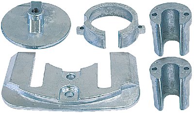 B&S anodes - Bravo I Zinc Anode Kit - BSMBRAVO1KITZ