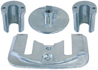 B&S anodes - Bravo II & III Zinc Anode Kit - BSMBRAVO23KITZ