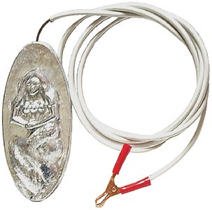 B&S anodes - Mermaid Hanging Zinc Anode w/Cable - BSMMERMAID