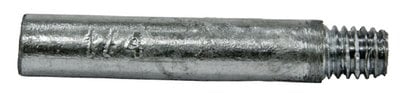 B&S anodes - 1/2" Pencil Zinc Only - BSMPZ12O