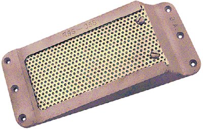 Buck Algonquin - Retangular Scoop Strainer with Brass Screen - 12-3/4" L x 5-7/8" W x 2-1/8" H - 00RSS1100P