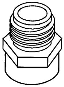 Brass Fittings - Garden Hose Adapters, 3/4 MGHT x 1/2 FPT - 30068