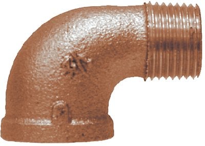 Brass Fittings - 2 Bronze 90 Deg Street Elbow - 44168