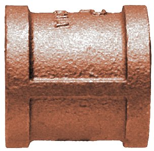 Brass Fittings - 1/4 Bronze Pipe Coupling - 44411