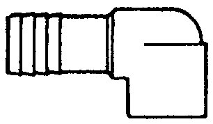 Brass Fittings - Elb Pl Pipe To Fip 1/2 - 73680