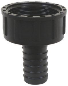 Scandvik - 3/4" Hose Barb Adapter - Fits 1-1/4" Threaded Drain With 3/4" Hose Barb Outlet - 10304P