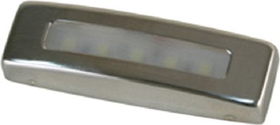 Scandvik - LED 12V Courtesy Lights With Polished Stainless Steel Trim - 41381P