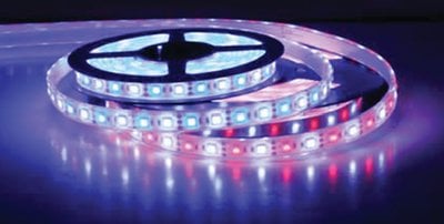 Scandvik - LED Dual Color Flex Strip, Blue/White - 41524P