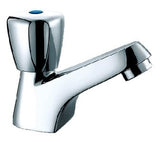 Scandvik - Classic Cold Water Only Basin Tap - Chrome Plated Brass - 70000