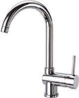 Scandvik - Nordic J-Spout Galley Mixer Faucet - Chrome Plated Brass - 70104