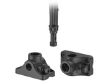 RAM Mount - RAM-ROD Combination Bulkhead/Flat Surface Base with Plunger for Spline Posts - RAM-114BMPU