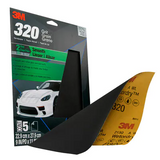 3M MARINE - IMPERIAL WET OR DRY PAPER SHEETS - 320 Grit - 9 inch x 11 inch - 5 per pack - 32040