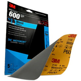 IMPERIAL WET OR DRY PAPER SHEETS (3M MARINE) - 600 Grit - 9 in x 11 in - 5 per pack - 32036