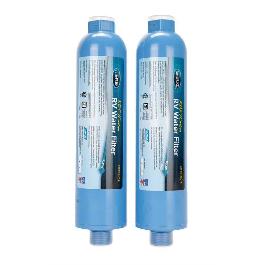 Camco Marine - Tastepure Kdf Water Filter - Replaces P/n 117-40045 Rvx -  2-Pack - 40045