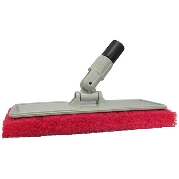 Starbrite - Flex Head Scrubber With Red Medium Scrub Pad - 40124