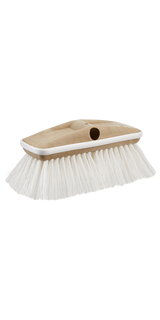 Starbrite - Premium Scrub Brush With Bumper - White - 8" - 40163