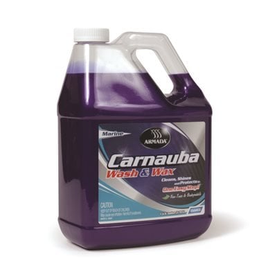 Armada by Camco - Boat Soap w/ Carnauba Wax - 1 Gallon - 40927