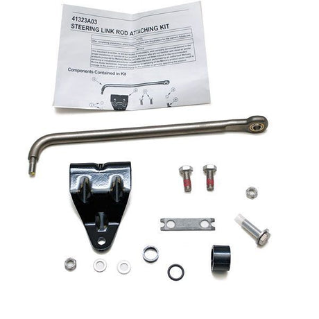 Mercury - Port or Starboard Steering Attaching Kit - Fits Various Mercury/Mariner 8/9.9/15 HP 4-Stroke & 20/25 2-Cycle Outboards - 41323A03
