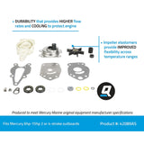 Mercury Mariner - Complete Water Pump Kit - Fits  6-15 HP - 46-42089A5