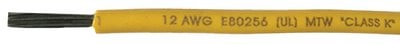 Cobra Wire & Cable - Primary Tinned Copper Wire, 100' 12awg Yellow  - A1012T04100FT