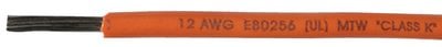 Cobra Wire & Cable - Primary Tinned Copper Wire, 100' 12awg Orange  - A1012T15100FT