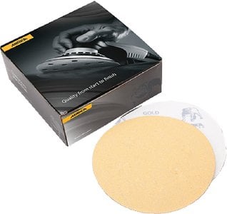 Mirka Abrasives - Gold 5" Psa Disc, W/liner, 80g - 23332080