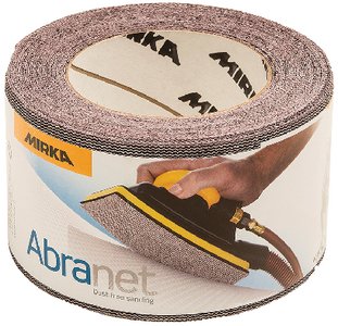 Mirka Abrasives - Abranet 2-3/4" X 30' Roll, 80g 50/pk - 9A570080