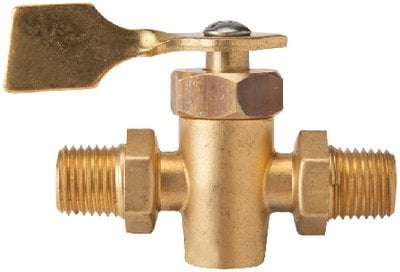 Sierra - Universal Shut-Off Valve - Male/Male - 1/4" - 1651