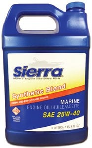 Sierra - 25W40 FCW Synthetic Oil Blend - 4 Liter - 1894403