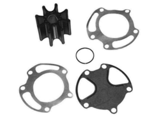 Mercury Mercruiser - Sea Water Pump Impeller Kit - Fits Plastic 2 pc. Body Sea Water Pump - 47-59362A4